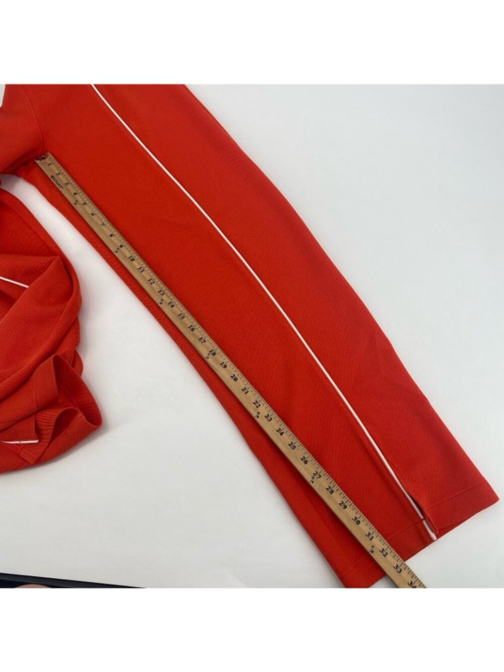 Spanx Size Small Airpique Straight Track Pant In Poppy - Picture 6 of 14